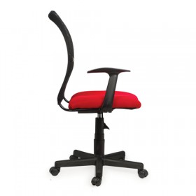 Кресло BRABIX Spring MG-307 (красно-черный) в Ижевске - izhevsk.katalogmebeli.com | фото 3