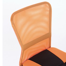 Кресло компактное BRABIX Smart MG-313 (черный, оранжевый) в Ижевске - izhevsk.katalogmebeli.com | фото 4