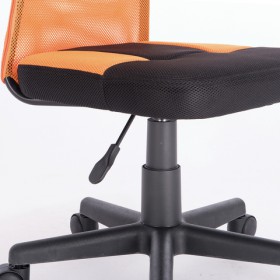 Кресло компактное BRABIX Smart MG-313 (черный, оранжевый) в Ижевске - izhevsk.katalogmebeli.com | фото 5