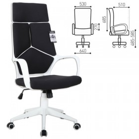 Кресло офисное BRABIX Prime EX-515 (черная ткань) в Ижевске - izhevsk.katalogmebeli.com | фото