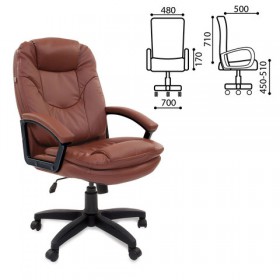 Кресло офисное BRABIX Trend EX-568 (коричневый) в Ижевске - izhevsk.katalogmebeli.com | фото