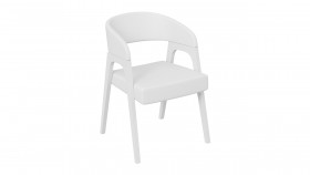 Кресло «Техас 1» (Белый матовый/Экокожа Белый №66) в Ижевске - izhevsk.katalogmebeli.com | фото
