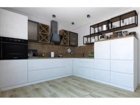 Модульная кухня Бронкс 1,8 м (Кварц) в Ижевске - izhevsk.katalogmebeli.com | фото 5
