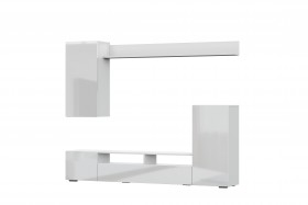 Мебель для гостиной МГС 4 (Белый/Белый глянец) в Ижевске - izhevsk.katalogmebeli.com | фото 7