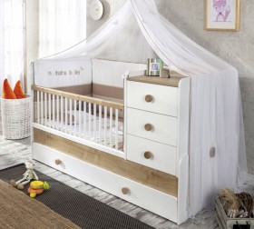 NATURA BABY Детская кровать-трансформер 20.31.1015.00 в Ижевске - izhevsk.katalogmebeli.com | фото