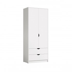 Шкаф для одежды 13.327 Уна (Белый) в Ижевске - izhevsk.katalogmebeli.com | фото