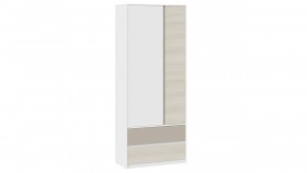 Шкаф для одежды комбинированный «Сканди» Дуб Гарден/Белый/Глиняный серый в Ижевске - izhevsk.katalogmebeli.com | фото